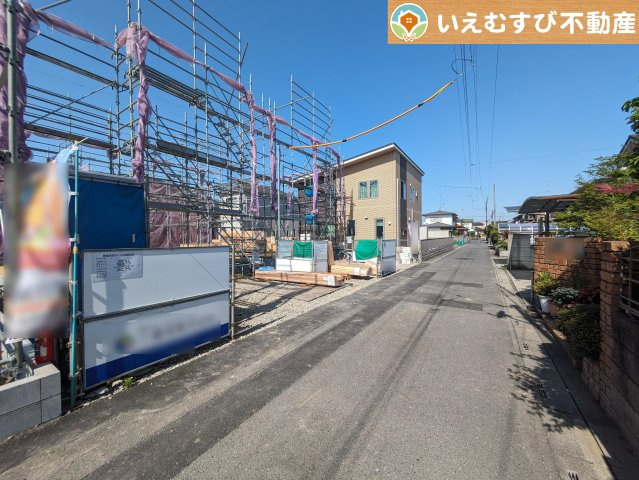 Livele Garden.S　鴻巣明用の前面道路含む現地写真|令和6年4月28日撮影