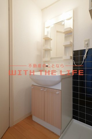 コーポ清風台【キャッシュバック対象物件】の独立洗面台|独立洗面台あり、毎朝おしゃれに忙しい女性の方におすすめです