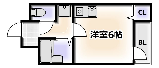 【間取り】 | ナニワⅢ番館