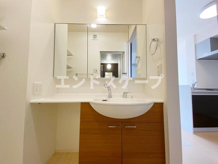 Ｄ'クレアーレの洗面所|高崎、前橋、伊勢崎エリアのお部屋探しはエンドスケープまで！お客様の理想お聞かせ下さい♪