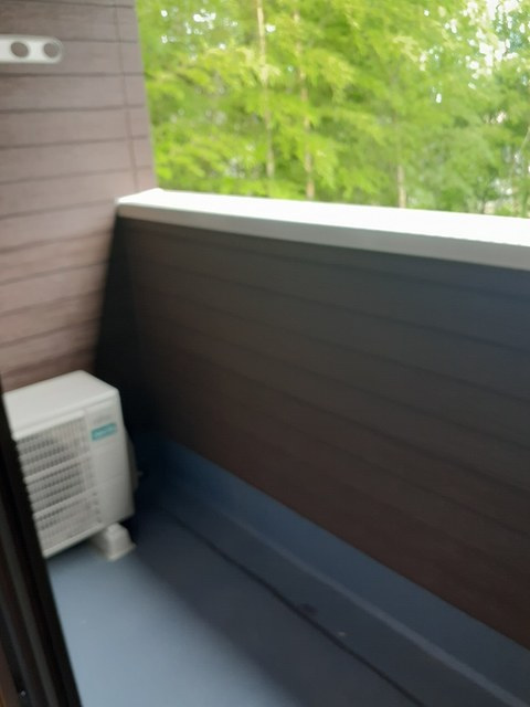 プリートHのバルコニー