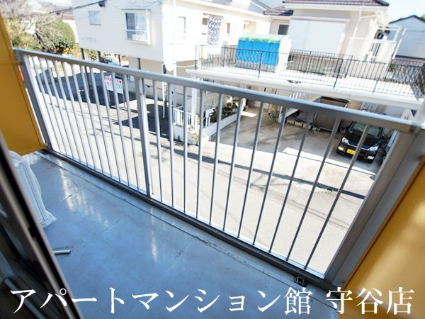 レオパレスグレイスのバルコニー