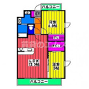 【間取り】 | レフィナード博多の間取り