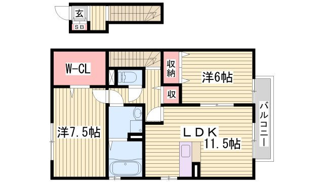 プランドールメゾンの間取り