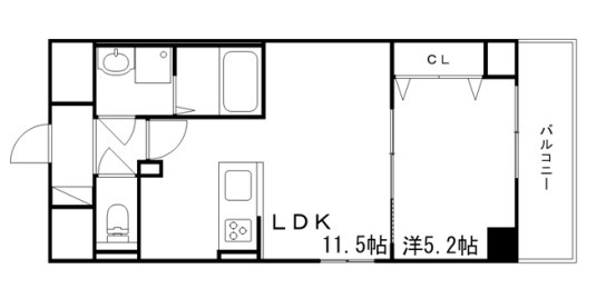 MISTRAL姫路駅前Ⅴ忍町の間取り
