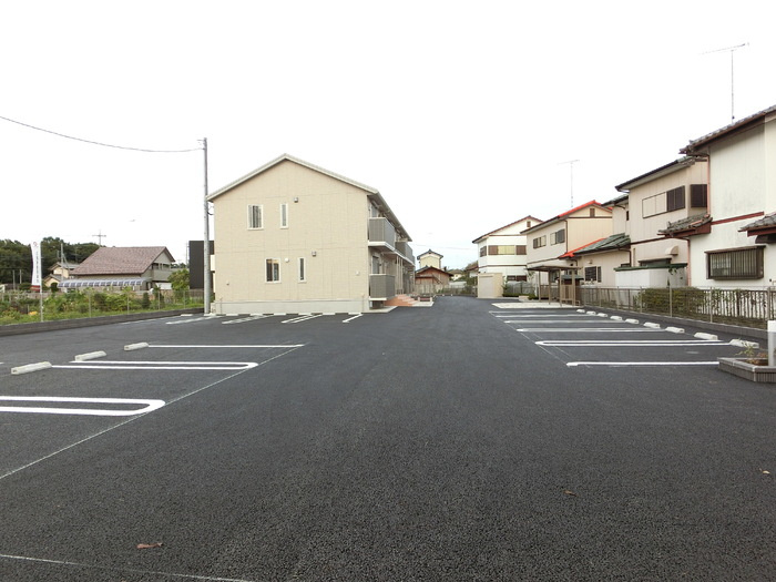 ラ・ペーシュの駐車場