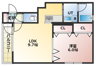 【間取り】 | 【CP対象】ハートフルコート18 | 間取りです