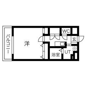 【間取り】 | リンデン東薬院 | 現況優先。