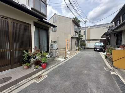 【前面道路含む現地写真】 | 下鴨芝本町　新築戸建 | 閑静な住宅街として人気の高いエリアです♪