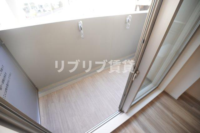 プライムメゾン千葉新町のバルコニー