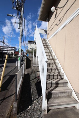 共用階段です♪