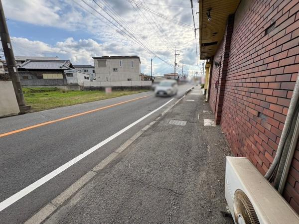 貴志川町丸栖　土地の前面道路含む現地写真