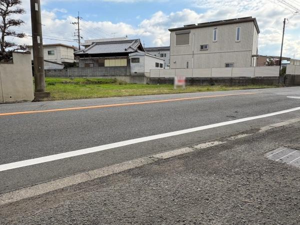 貴志川町丸栖　土地の前面道路含む現地写真