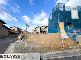 【前面道路含む現地写真】 | 宇治市木幡御蔵山　2区画E号地　売土地　建築条件付き