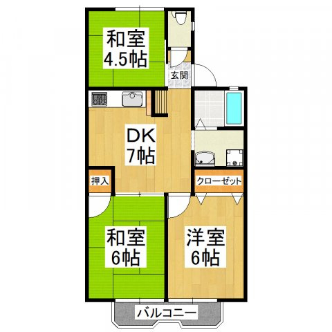 【間取り】 | ウイングパレス