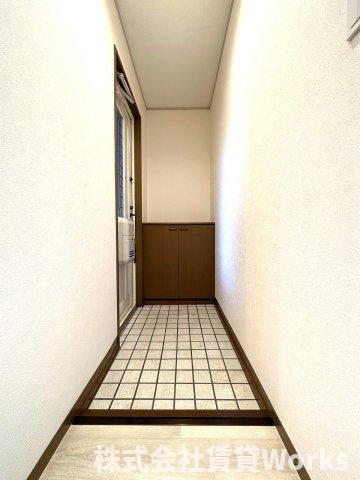 クレアコートAの玄関|シンプルで使いやすい玄関です