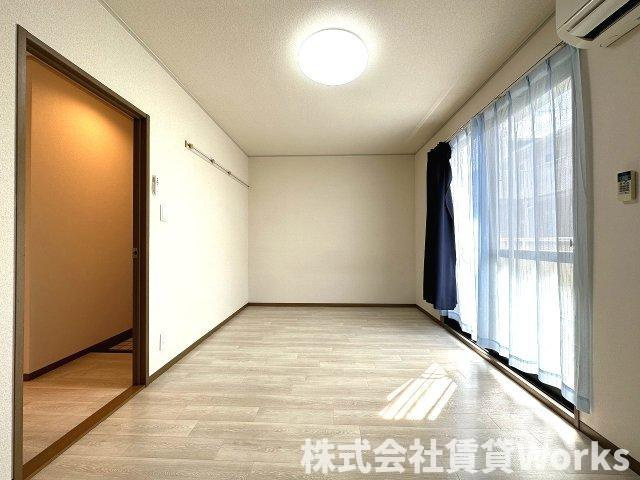 クレアコートAの居間・リビング|ゆったり過ごせるリビングです