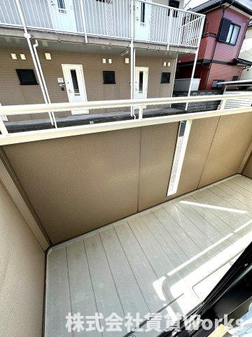 クレアコートAのバルコニー|バルコニー付きです