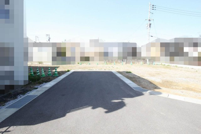 玉水町　2号地　建築条件付き　売土地の前面道路含む現地写真