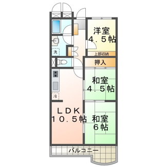 【間取り】 | グリーン北塩屋