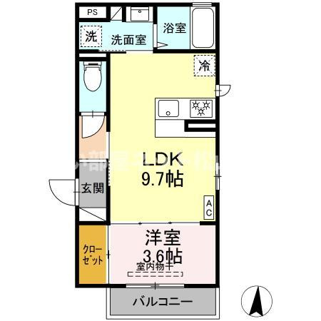 【間取り】 | カトレアⅦ