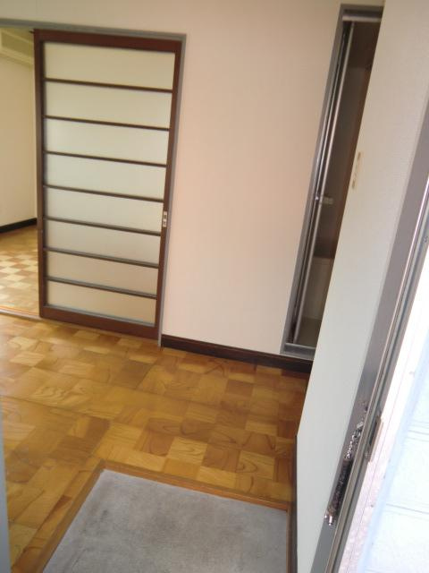 コーポヨシダの玄関