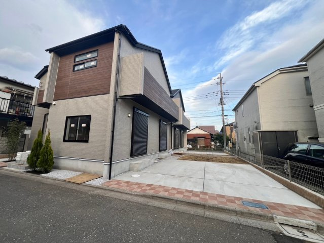 三鷹市大沢4丁目　新築分譲住宅　1号棟の外観