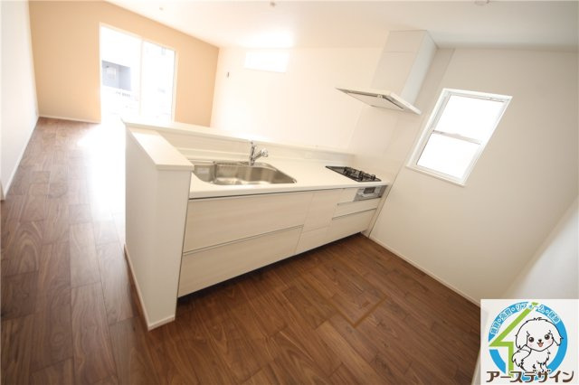 【アースデザイン】内覧可能◎　駐車場並列2台可能　藤江駅徒歩6分♪　明石市第6藤江のキッチン