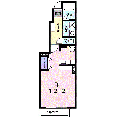ブライト・スクエア Ｃの間取り