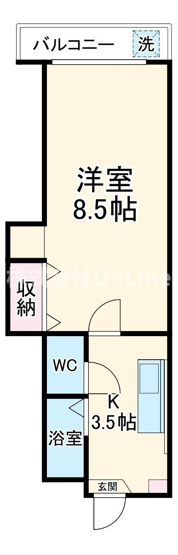 【間取り】 | サンライトコーポ