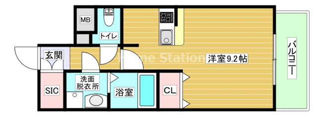 【間取り】 | トヨトミステイプレミアム中之島