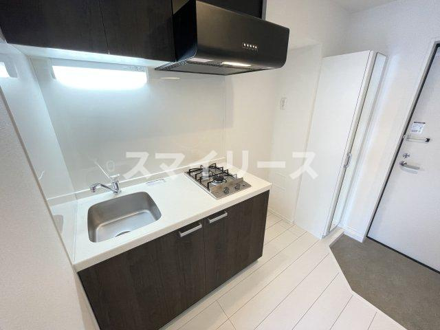 モダンオーク北柏のキッチン