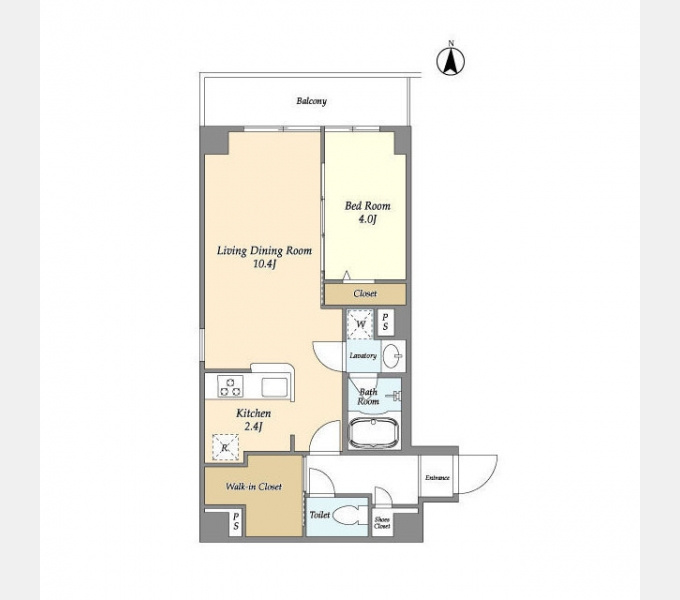 アルファコート下赤塚の間取り