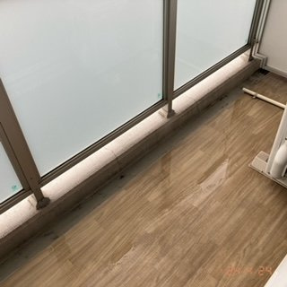 ジーベック京急蒲田のバルコニー