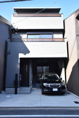【外観】 | 田中飛鳥井町　新築戸建【駐車OK・大文字眺望可】