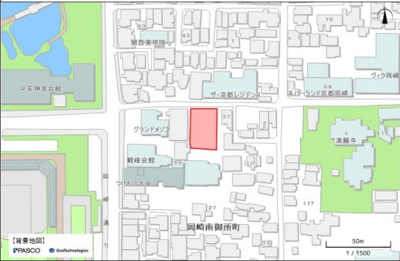 【地図】 | 岡崎南御所町　土地【現況駐車場】