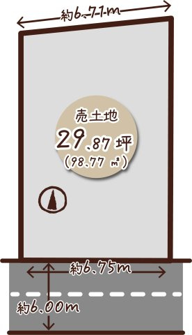 久我本町　建築条件無土地