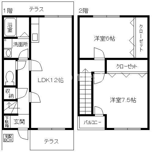 プリマベーラの間取り