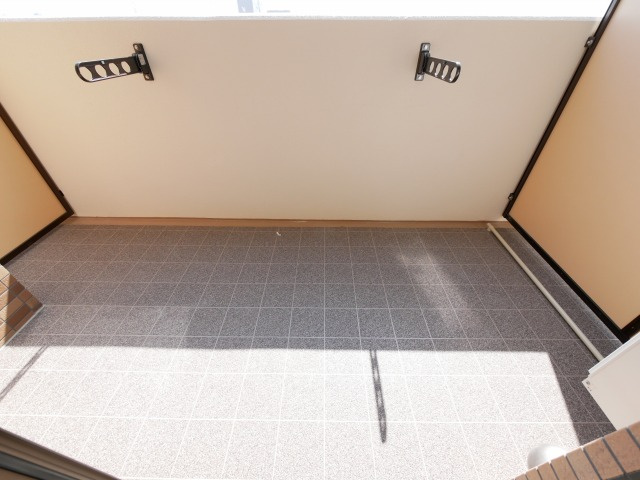 Luxe難波西Ⅲのバルコニー