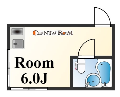 岡本ビラの間取り