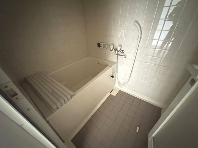 ブルー・エスの浴室