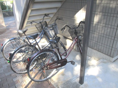 【その他共用部分】 | シャーメゾン中野 | 自転車置き場です