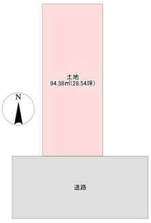 【土地図】 | 中西町売土地