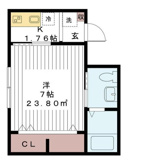 鎌ケ谷市馬込沢のアパートの画像