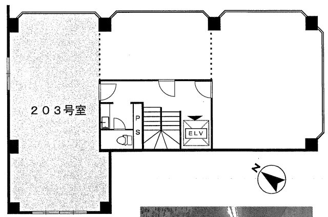 喜助神田須田町ビルの間取り