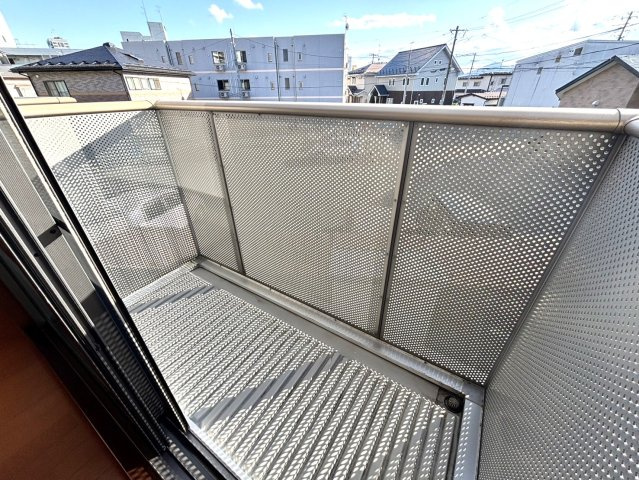 リバティーハイツのバルコニー