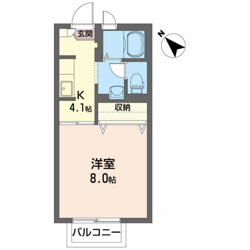 リバティーハイツの間取り