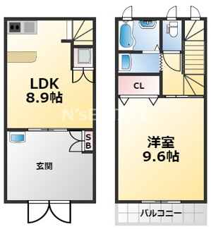 【間取り】 | CASA　MARE