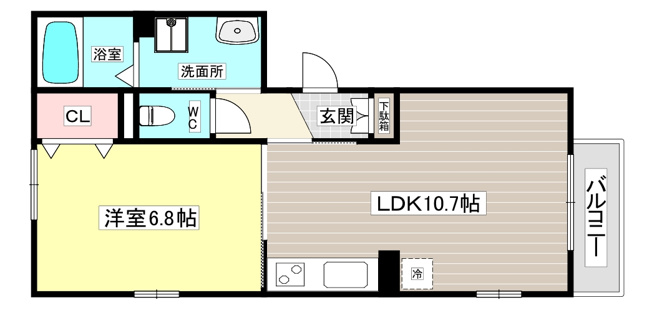 【間取り】 | リレント西宮北口