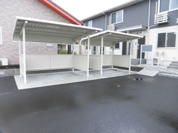 セジュールエクラ A棟のその他共用部分|駐輪場